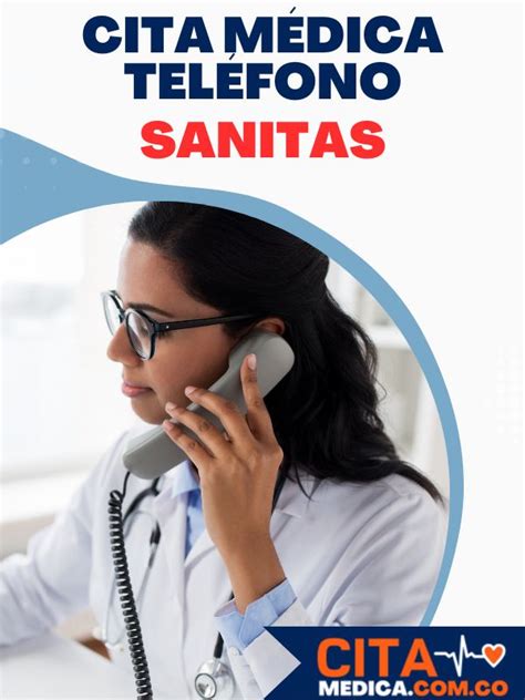 numero telefono citas sanitas|Citas Médicas